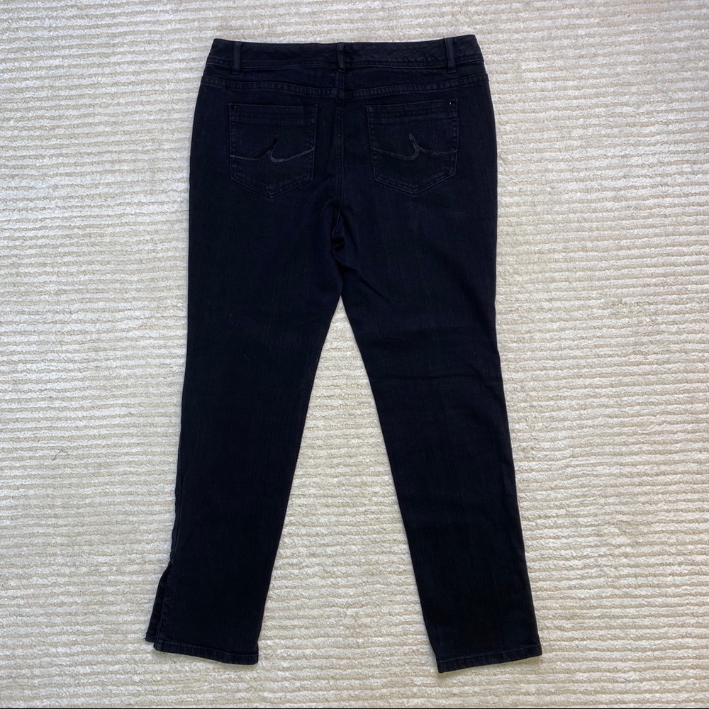 INC black denim skinny jeans - Picture 11 of 12
